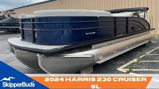 2024 Harris 230 Cruiser SL Tri-Toon Boat Tour SkipperBud's