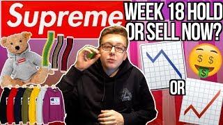 SUPREME HOLD OR SELL NOW WEEK 18 FALL/WINTER 2018! | SUPREME x STEIFF TEDDY BEAR, CHAMPION COLLAB!