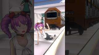 Kizana's Train Elimination! (Yandere Simulator) #shorts