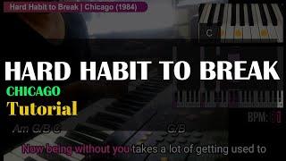 Hard Habit to Break - Chicago | How to Play with Lyrics and Chords Tutorial