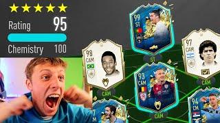 I GOT 99 TOTS RONALDO IN A 195 RATED FUT DRAFT CHALLENGE!! - FIFA 20