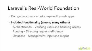 Laravel Training: Understanding laravel - Lecture 1