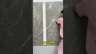 What do you think of this method of installing tiles?