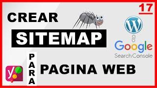  Cómo Crear un SITEMAP para mi Pagina Web y Enviar a SEARCH CONSOLE