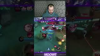 Маньяк на Клинте (Момент со Стрима) #shorts #mo0we #mlbb #mobilelegends #moba