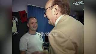 Gazetari i njohur italian Pippo Baudo, viziton ambientet e Tv Klan - (22 Qershor 2009)