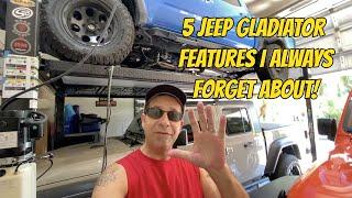 5 Jeep Gladiator Features I Always Forget About 