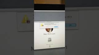 Imac27 2011 I can't install macos X, do you know what could be wrong with it? thanks for any advice