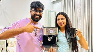 Diwali ka sabse bdia Gift  ( AGARO Coffee Machine & Grinder )