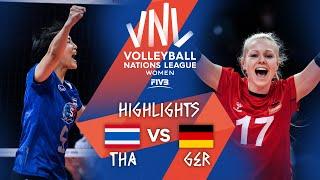 THA vs. GER - Highlights Week 4 | Women's VNL 2021