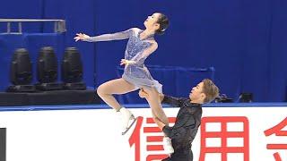 2024全日フィギュアスケーティング選手権Pairs FS 長岡柚奈Yuna NAGAOKA 森口澄士 Sumitada MORIGUCHI