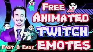 Animate your Twitch Emotes FREE in 2 Minutes or Less