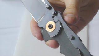 Нож Cold Steel Recon 1 Tri-Ad Lock разборка + тюнинг