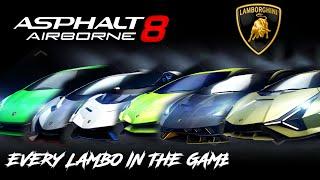 Asphalt 8: Full Lamborghini Showcase (Every Car in-game, 2022)