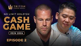 No Limit Hold'em CASH GAME | Episode 2 - Triton Poker Jeju 2024 (Part 3)