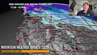 Mountain Weather Update 11/29, Meteorologist Chris Tomer