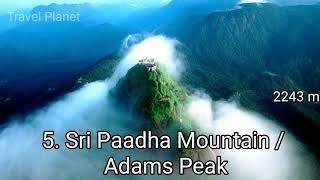 Highest Mountains -  Sri Lanka Top 10