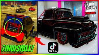 Recreando TUNEOS VIRALES de COCHES en GTA5 Online! recreando TikToks! Cjp_Mystic