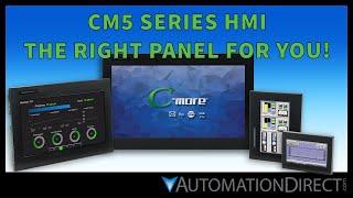 C-more CM5 - Our Best HMI Yet from AutomationDirect