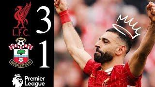 Mo Salah Goal  Liverpool vs Southampton 3-1 | Premier League HIGHLIGHTS & GOALS