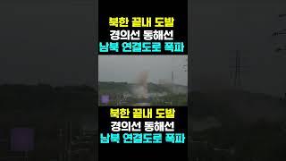 [한국농수산TV] 북한 끝내 도발, 경의선 동해선...  남북 연결도로 폭파