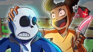 SANS vs AMANDA THE ADVENTURER (Undertale Animation)