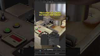 Blender: How to make realistic render in Eevee #shorts