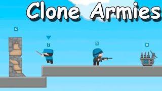 АРМИЯ КЛОНОВ НЕПОБЕДИМАЯ БАЗА Clone Armies! игра на телефоне \ игры на смартфон