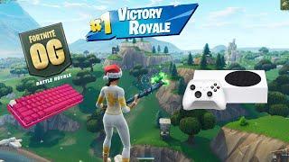 Fortnite Reload on Xbox Series S | Season 4 | Keyboard & Mouse Gameplay