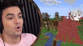 EXPLODI TODO O MAPA DO FELIPE NETO NO MINECRAFT !