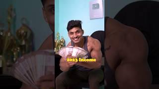 2023 full earning #trending #fitness #youtubeshorts #vlog #minivlog #diet #shorts #income