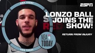 Lonzo Ball is feeling BLESSED to make an NBA comeback  | NBA Today