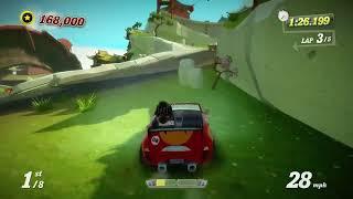 Luxstargold does 5 laps in the Great Dragon Road!