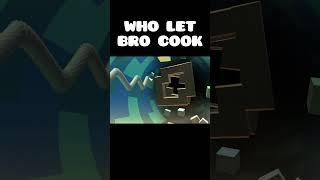 Who let bro cook #shorts #geometrydash