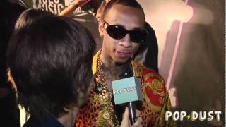 POPDUST @ the 2011 VMAs: Tyga