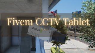 Fivem CCTV Tablet Script For System For QBCore Server