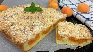 PIE with Apricots, Juicy and Fluffy!