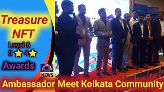 Treasure NFT Ambassador Meet Kolkata Community #news @jelasombadtv