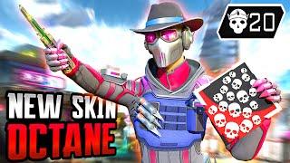 NEW OCTANE 20 KILLS & 4K DAMAGE WAS AMAZING (Apex Legends Gameplay)