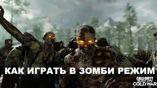 КАК ИГРАТЬ В ЗОМБИ РЕЖИМ BLACK OPS COLD WAR