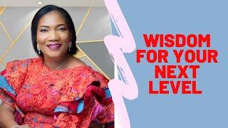 THE WISDOM YOU NEED FOR YOUR NEXT LEVEL by Funke Felix-Adejumo