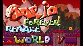 Mario Forever Remake - World V walkthrough