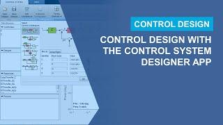 Control System Design with the Control System Designer App