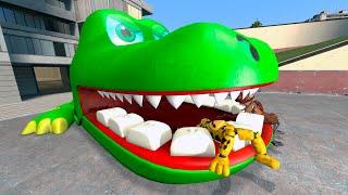 Extreme CROCODILE DENTIST Game of Dare in GMOD All Episodes Garry's Mod