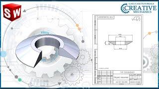 Крутые функции Solidworks. Автоматическое нанесение размеров на чертеже.