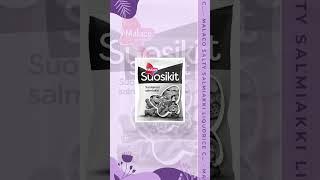 Malaco Salty Salmiakki Liquorice Candy 230g Bag
