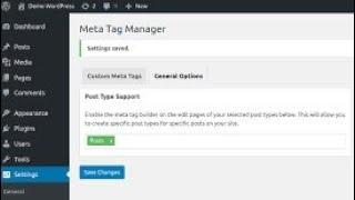 how to add meta tag to wordpress header page for seo improvement