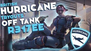 TRYOUTS BRITISH HURRICANE | R317EE OFF TANK 4.5k