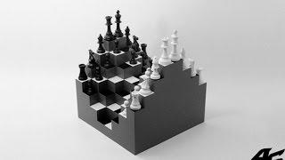 3Ds Max Tutorial - Making of 3D CHESS BOARD..