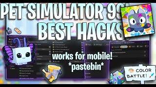 [ COLORS ] Pet Simulator 99 OP Farm Scripts: FAST Auto Farm l EGG Hatch l MOBILE! **PASTEBIN**